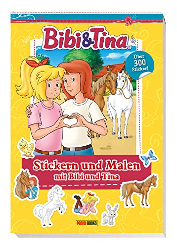 Bibi & Tina: Stickern und Malen mit Bibi und Tina: Sticker- und Malblock von Panini