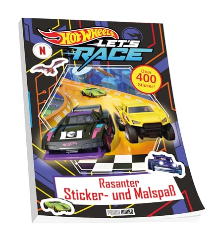 Hot Wheels™ Let's Race: Rasanter Sticker- und Malspaß: Sticker- und Malblock von Panini Verlags GmbH