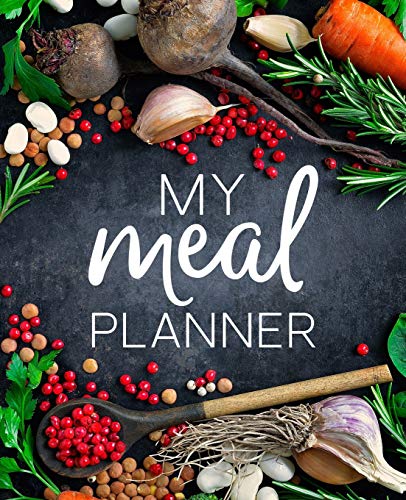 My Meal Planner: Weekly Menu Planner & Grocery List von Gray & Gold Publishing