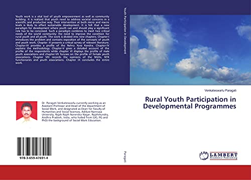 Rural Youth Participation in Developmental Programmes von LAP LAMBERT Academic Publishing