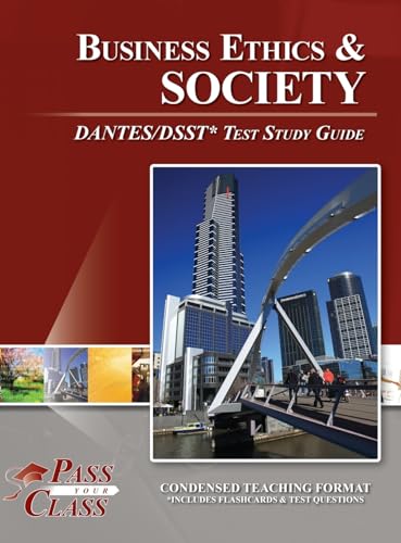 Business Ethics and Society DANTES / DSST Test Study Guide von Breely Crush Publishing