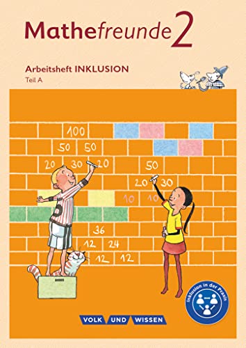 Mathefreunde - Alle Ausgaben - 2. Schuljahr: Arbeitsbuch Inklusion - Teil A und B von Cornelsen Verlag GmbH