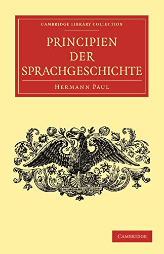 Principien der Sprachgeschichte (Cambridge Library Collection: Linguistics)