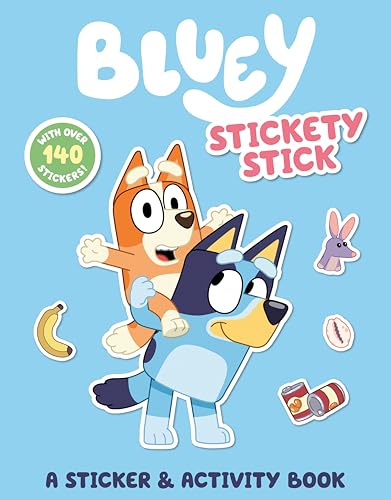 Bluey Stickety Stick: A Sticker & Activity Book von Penguin Young Readers Licenses