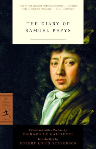 The Diary of Samuel Pepys: Introduction by Robert L. Stevenson (Modern Library Classics) von Modern Library