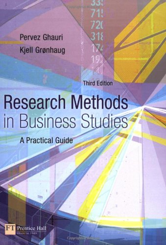 Research Methods in Business Studies: A Practical Guide von Addison Wesley Pub Co Inc