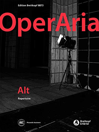 OperAria Alt - Das Repertoire für alle Stimmgattungen (EB 8873): Repertoiresammlung: Repertoiresammlung / Vokalcoach