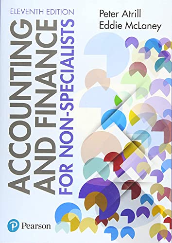 Accounting and Finance for Non-Specialists 11th edition von Pearson