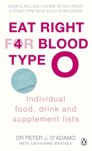 Eat Right for Blood Type O: Maximise your health with individual food, drink and supplement lists for your blood type von Penguin