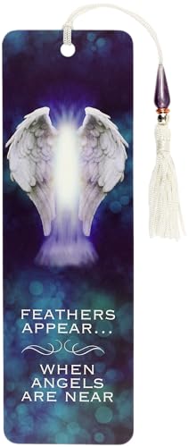 Feathers Appear When Angels Are Near Beaded Bookmark: With Tassel von Peter Pauper Pr