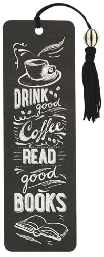 Peter Pauper Coffee & Books Beaded Bookmark