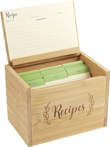 Bamboo Recipe Box Set von Peter Pauper Pr