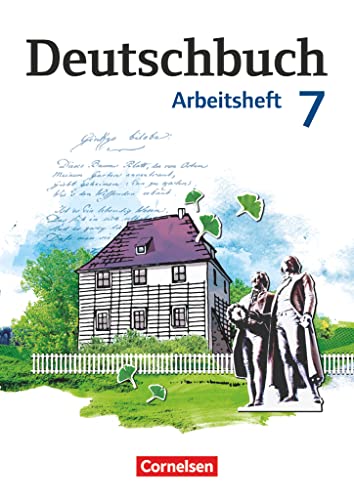 Deutschbuch Gymnasium - Berlin, Brandenburg, Mecklenburg-Vorpommern, Sachsen, Sachsen-Anhalt und Thüringen - 7. Schuljahr: Arbeitsheft mit Lösungen von Cornelsen Verlag GmbH