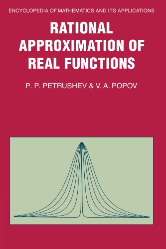 Rational Approximation of Real Functions (Encyclopedia of Mathematics and Its Applications, 28, Band 28)