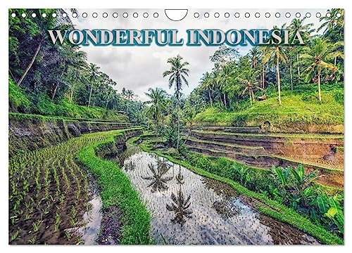 Wonderful Indonesia (Wandkalender 2025 DIN A4 quer), CALVENDO Monatskalender von CALVENDO