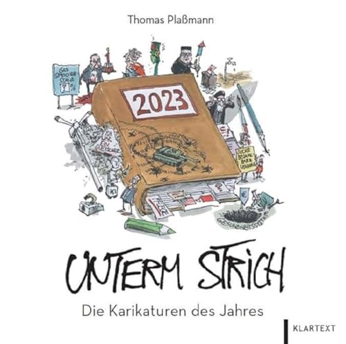 Unterm Strich 2023: Die Karikaturen des Jahres