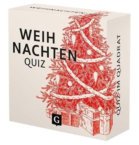 Weihnachten-Quiz: 100 Fragen und Antworten (Quiz im Quadrat) von Grupello Verlag