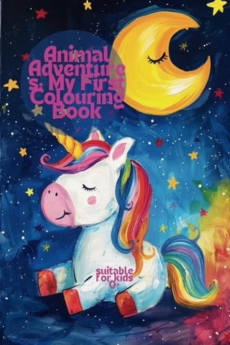 Animal Adventures: My First Colouring Book: A Fun and Easy Colouring Journey for Babies and Toddlers von Independently published