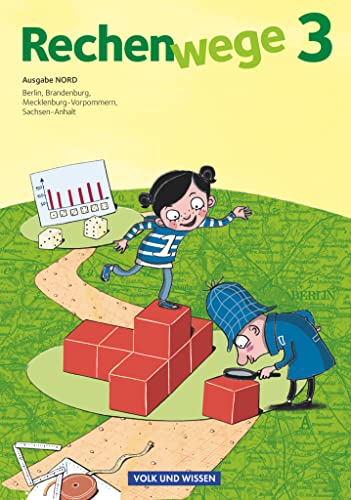 Rechenwege - Nord - Aktuelle Ausgabe - 3. Schuljahr: Schulbuch mit Kartonbeilagen von Cornelsen Verlag GmbH