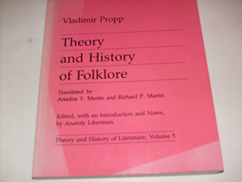 Theory and History of Folklore: Volume 5 (Theory and History of Literature)