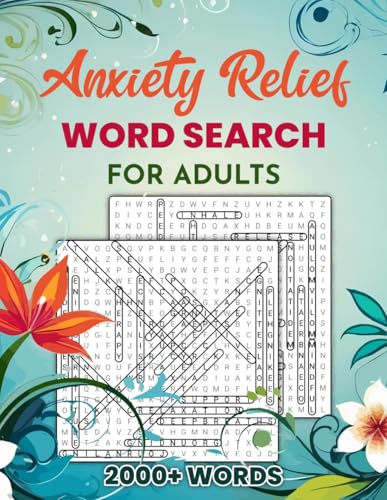 Anxiety Relief Word Search for Adults: Mindful Word Search for Anxiety Relief von Bowker