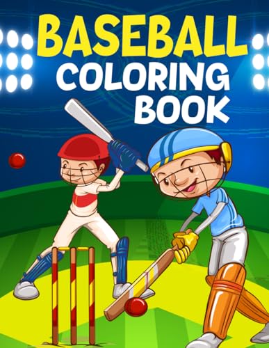 Baseball Coloring Book: For Kids Ages 4-8 von Independently published