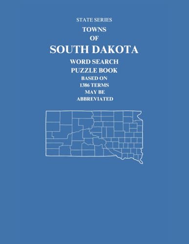 Towns of South Dakota: Word Search Puzzle Book von Independently published