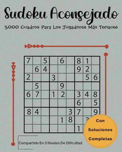 Sudoku Aconsejado: 3000 Cuadros para los Jugadores más Tenaces von Independently published