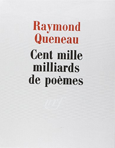 Cent mille milliards de poèmes von GALLIMARD