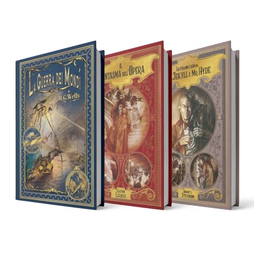 Collezione I primi Maestri del Fantastico Pack II. Contiene 3 libri: La guerra dei mondi, Il fantasma dell'opera e Lo Strano caso del Dr. Jekyll e Mr. Hyde (Biblioteca RBA) von RBA Libros