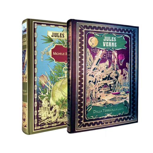 Collezione Jules Verne Pack II. Contiene 2 libri: Dalla Terra alla Luna e Michele Strogoff (Biblioteca RBA) von RBA Libros