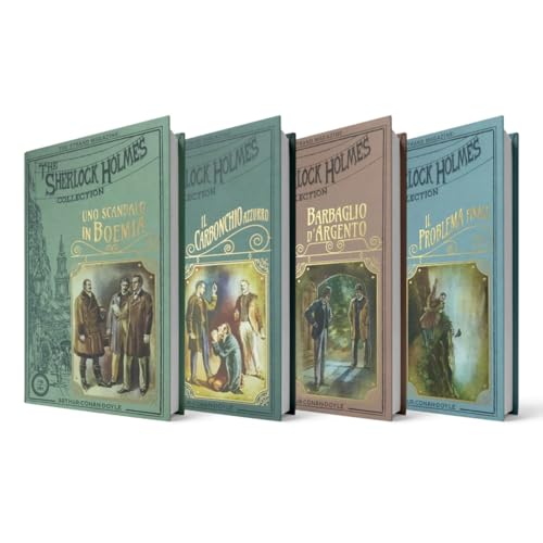 The Sherlock Holmes Collection Pack I. Contiene 4 libri: Uno scandalo in Boemia, Il carbonchio azzurro, Barbaglio d'Argento e Il problema finale (Biblioteca RBA) von RBA Libros