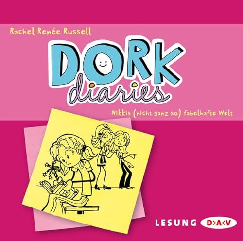 DORK Diaries – Nikkis (nicht ganz so) fabelhafte Welt: Lesung mit Gabrielle Pietermann (2 CDs) von Der Audio Verlag, Dav