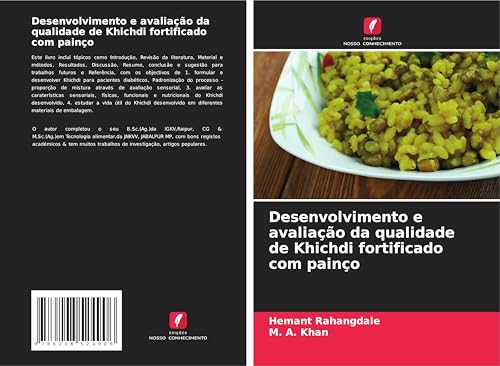 Desenvolvimento e avaliação da qualidade de Khichdi fortificado com painço von Edições Nosso Conhecimento