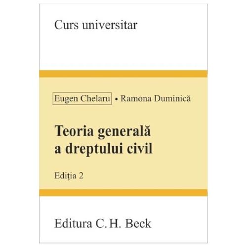 Teoria Generala A Dreptului Civil von C.H. Beck