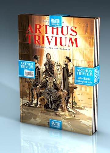 Arthus Trivium Ferienpaket: Band 1 – 4: Alle Bände der mystisch-okkulten Fantasy-Serie in Hochglanz-Optik in einem Paket! von Splitter-Verlag