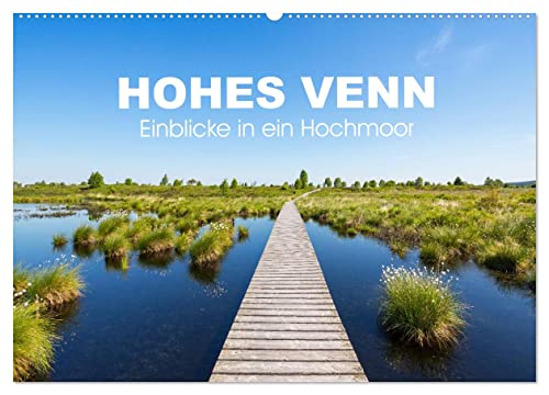 HOHES VENN - Einblicke in ein Hochmoor (Wandkalender 2025 DIN A2 quer), CALVENDO Monatskalender von CALVENDO