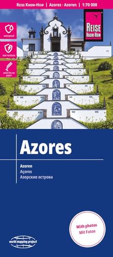 Reise Know-How Landkarte Azoren / Azores (1:70.000): reiß- und wasserfest (world mapping project) von Reise Know-How Rump GmbH