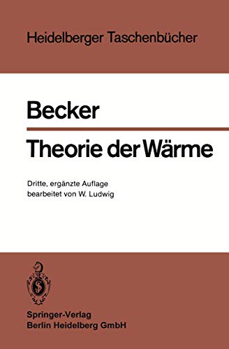 Theorie der Wärme (Heidelberger Taschenbücher, Band 10)