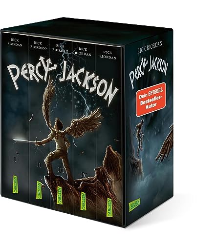 Percy Jackson: Taschenbuchschuber: Band 1-5 des modernen Jugendbuch-Klassikers in einem Schuber – für Fantasy-Fans ab 12 Jahren
