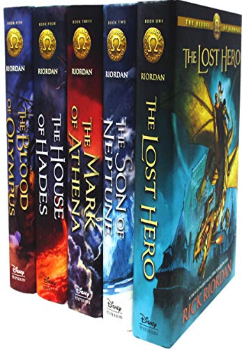 The Heroes of Olympus Collection 5 Books Set Collection by Rick Riordan (Hardback) von Disney-Hyperion
