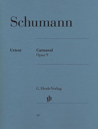 Carnaval Op 9. Klavier: Instrumentation: Piano solo (G. Henle Urtext-Ausgabe) von HENLE