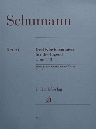 Drei Klaviersonaten für die Jugend op. 118: Besetzung: Klavier zu zwei Händen (G. Henle Urtext-Ausgabe) von HENLE