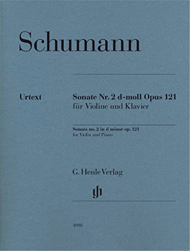 Sonate a-Moll Op 105. Violine, Klavier: Besetzung: Violine und Klavier (G. Henle Urtext-Ausgabe) von HENLE