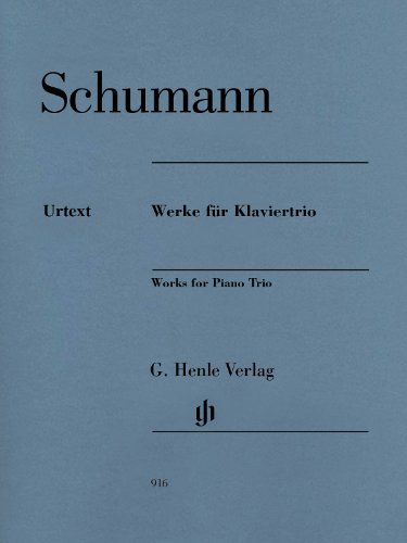 Werke für Klaviertrio: Besetzung: Klaviertrios (G. Henle Urtext-Ausgabe) von G. Henle Verlag