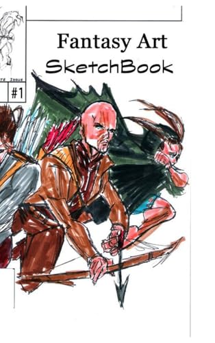 Fantasy Art Sketchbook #1 von Blurb