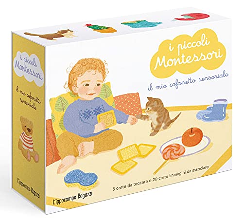 I piccoli Montessori. Il mio cofanetto sensoriale. Con 20 carte ambientali. Con 5 carte tattili von L'Ippocampo