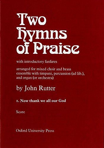 Now Thank We All Our God: Brass Score von Oxford University Press