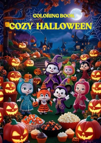 COZY HALLOWEEN: COLORING BOOK von Independently published