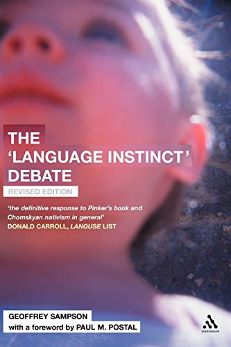 The 'Language Instinct' Debate: Revised Edition von Continuum